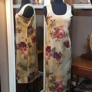 No tags, beautiful dress, multi colored like/med